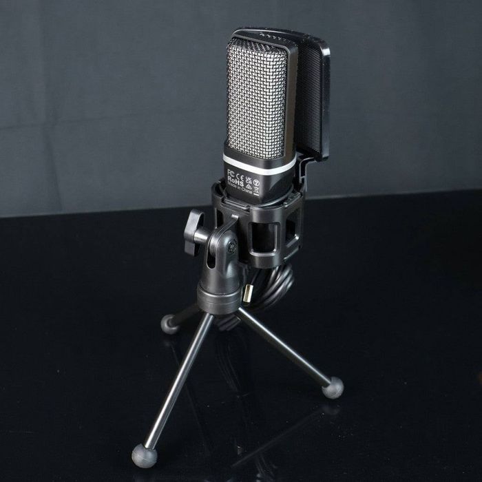 Микрофон USB мікрофон   TONOR  RGB Стрім Запис YouTube з підставкою