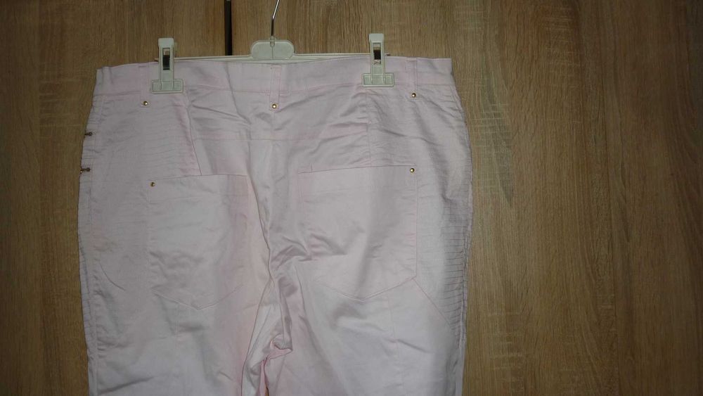 Bonprix-letnie damskie spodnie bawełniane  r; 46