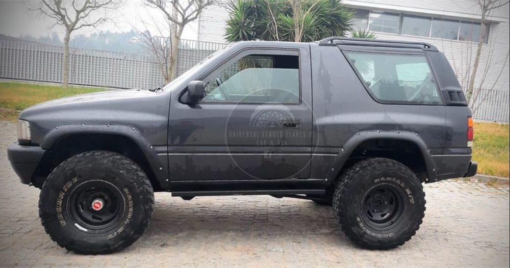 Abas de alargamento para jipes 4x4