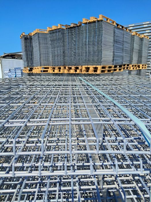 Półka wypełnienie z siatki siatka do regału długa 113cm głęboka 110cm