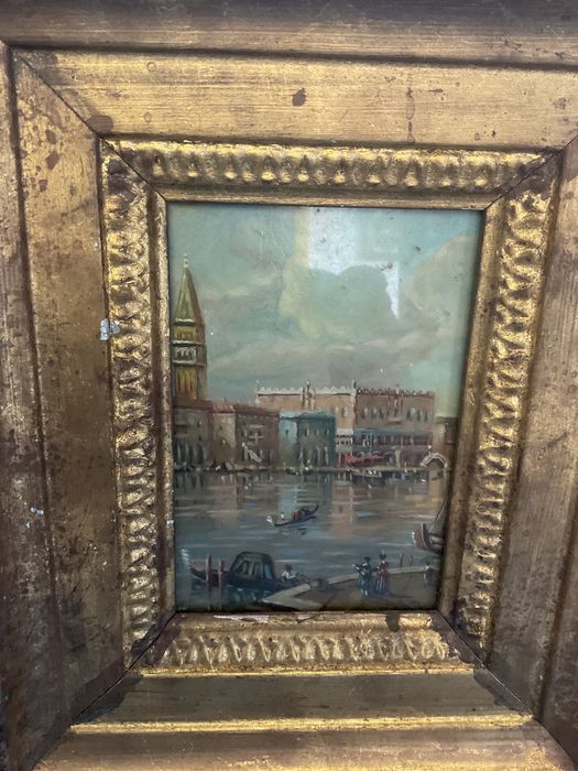 Pintura on board Veneza proteção vidro