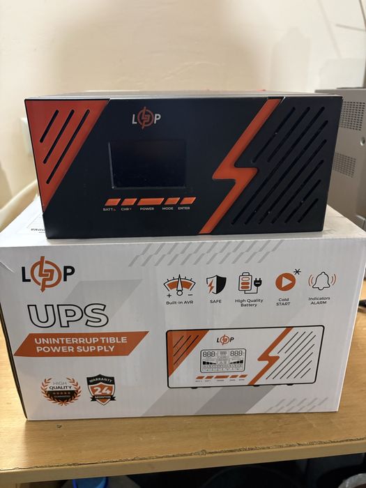 LogicPower LMP-PSW-1500VA+аккумулятор  LiFePo4 100Ah