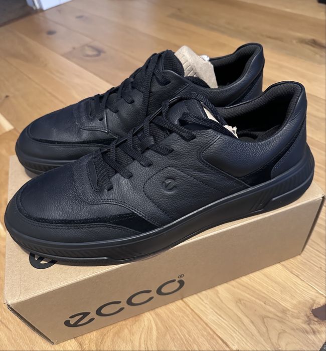 ECCO MOVE M Walker 47 Jak nowe Dowód zakupu Czarne