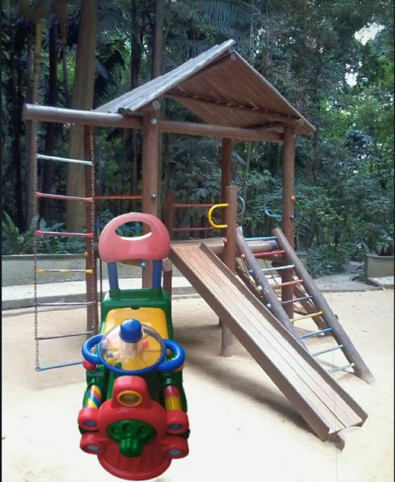 Comboio andador Chico como novo