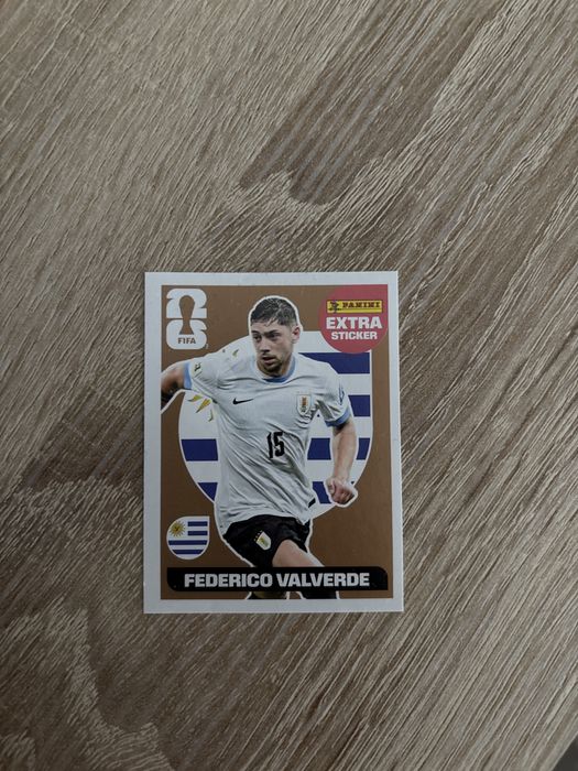 Cromo Mundial 2026 Valverde Bronze