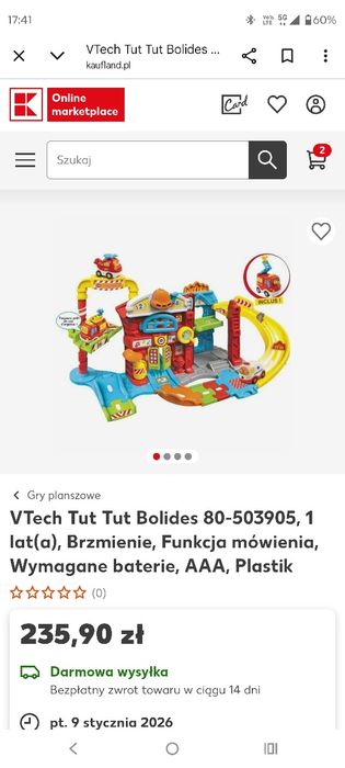 Remiza strażacka VTech tut-tut