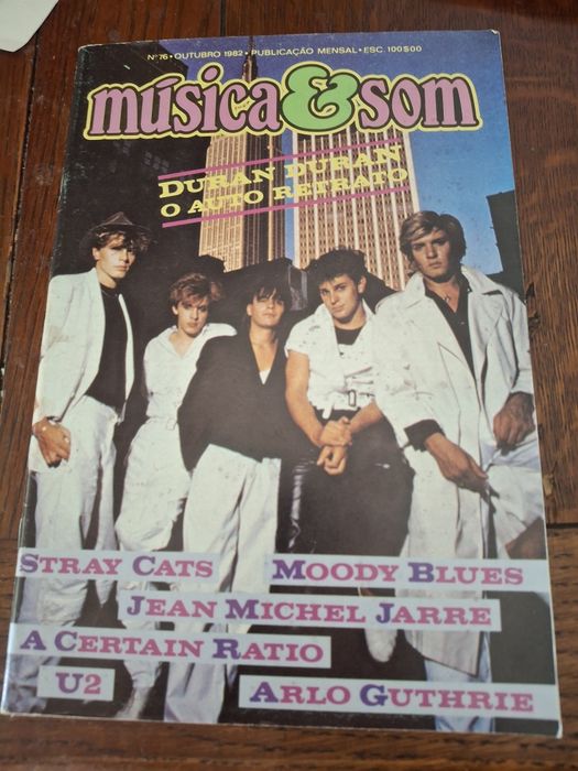 Revista e posters Duran duran