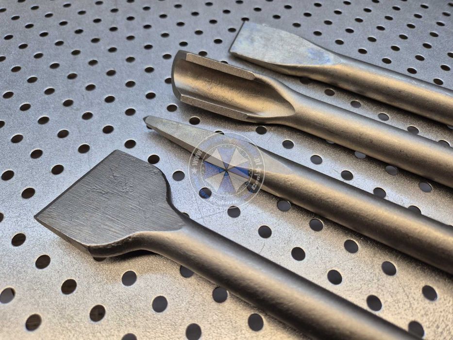 Zest. 4 dłut do betonu SDS-MAX dłuta do betonu SDS-MAX dłuto do betonu