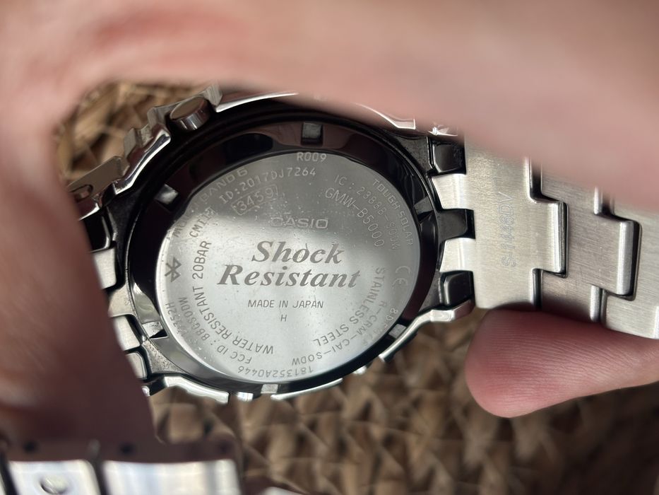 Casio G Shock GMW-B 5000 1ER full set