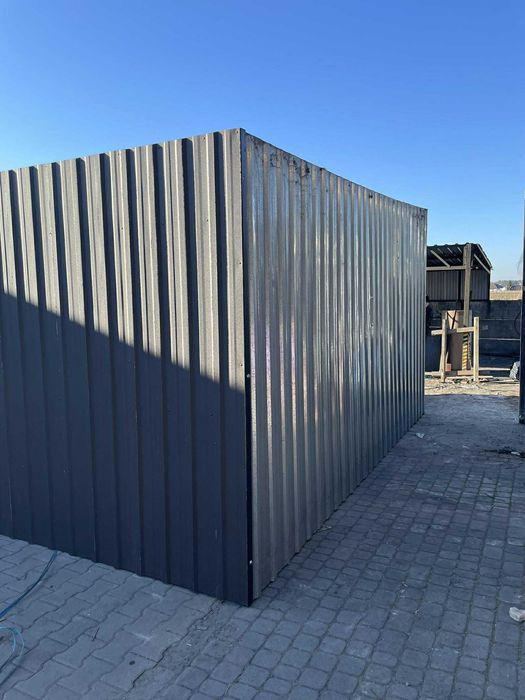 Garaż blaszany budowlany 3x5