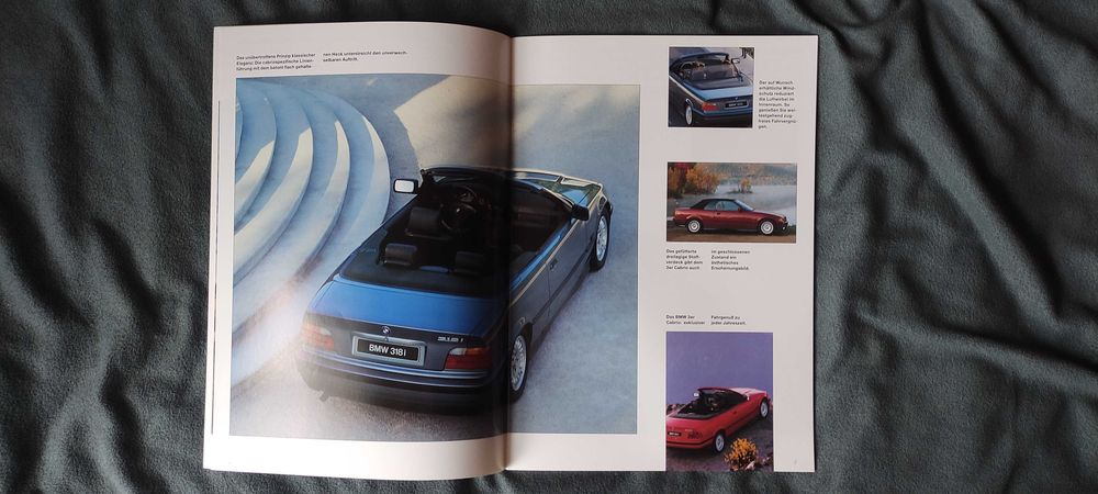 Prospekt BMW 3 E36 Cabrio