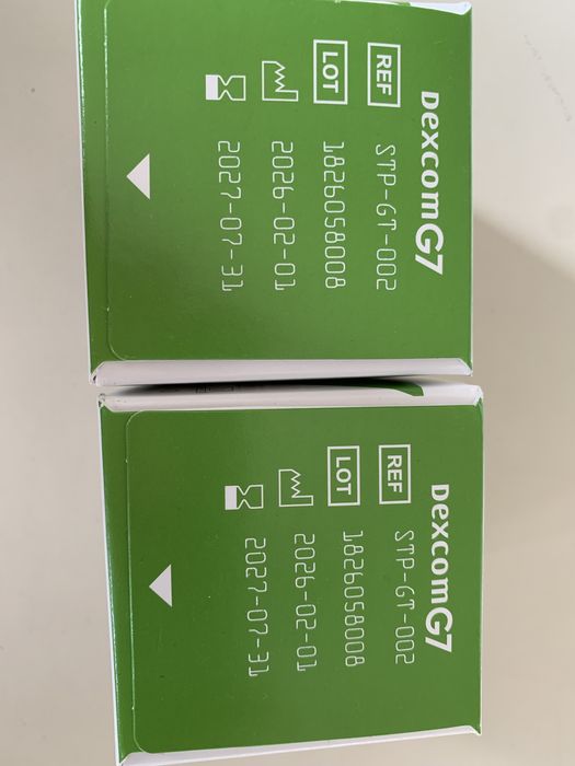 Dexcom G-7 NOWE Ważność 2027-07  2 szt. Gazik gratis