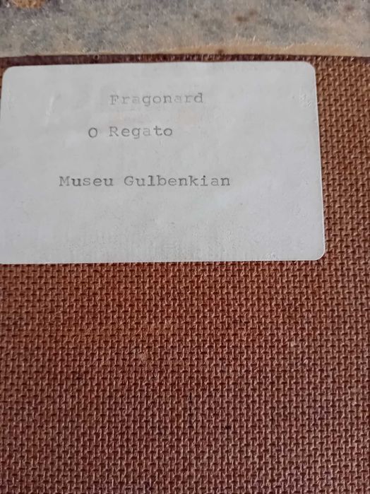 Quadro "O Regato" Jean Honoré Fragonard