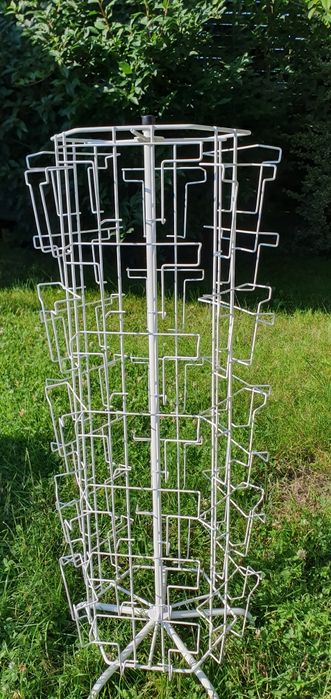 Ekspozytor sklepowy krata 80x189 z koszami,hakami,stojak