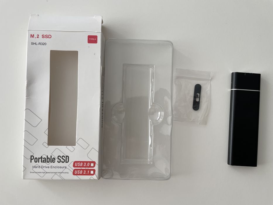 Kieszen na dysk zewnetrzny SSD m.2