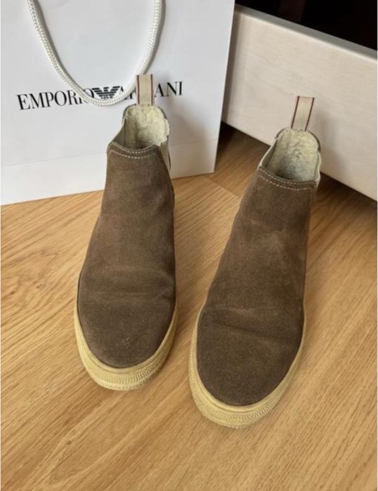Жіночі замшеві ботинки челсі Gant (ugg massimo dutti) 37p оригінал