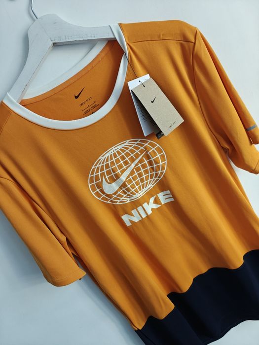 Nike koszulka sportowa męska logowana Nowa z metką S