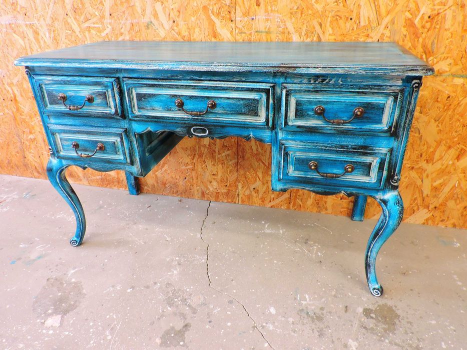 Komoda ludwikowska biureczko po renowacji K2111-4