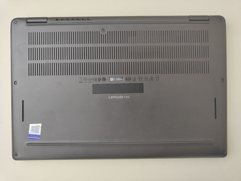 Сенсорний Бізнес ноутбук dell 7310 i7-10610u 16 gb ddr4 256 gb ssd