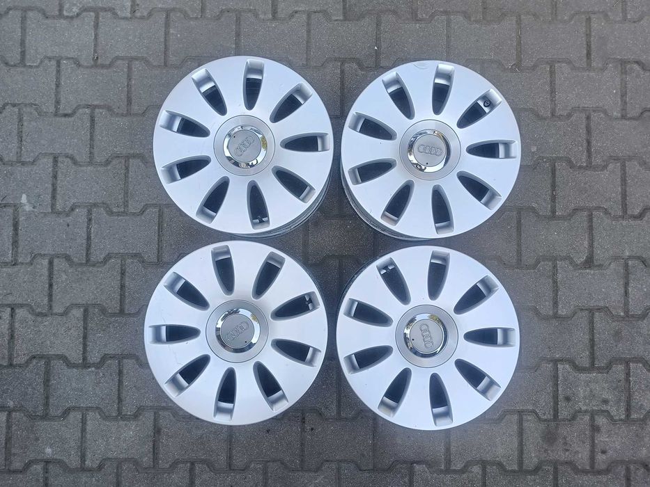 Alufelgi 16" AUDI 5x112 7J ET42 A3 A4 A6 Orgynalne Felgi