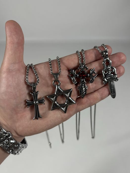 Підвіска,цепочка,кулон: opium, chrome hearts, В НАЯВНОСТІ !!!