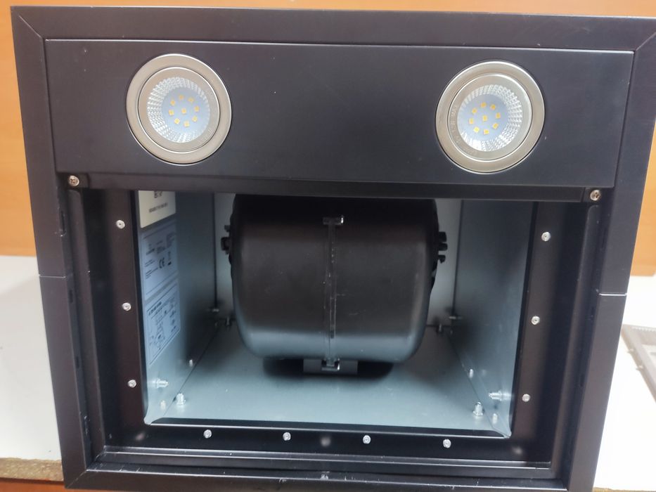 Structura Okap wyspowy czarny