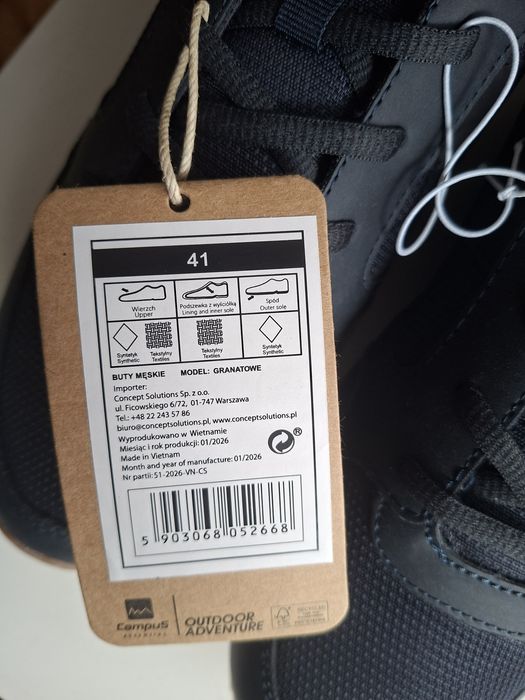 Nowe buty Campus r.41