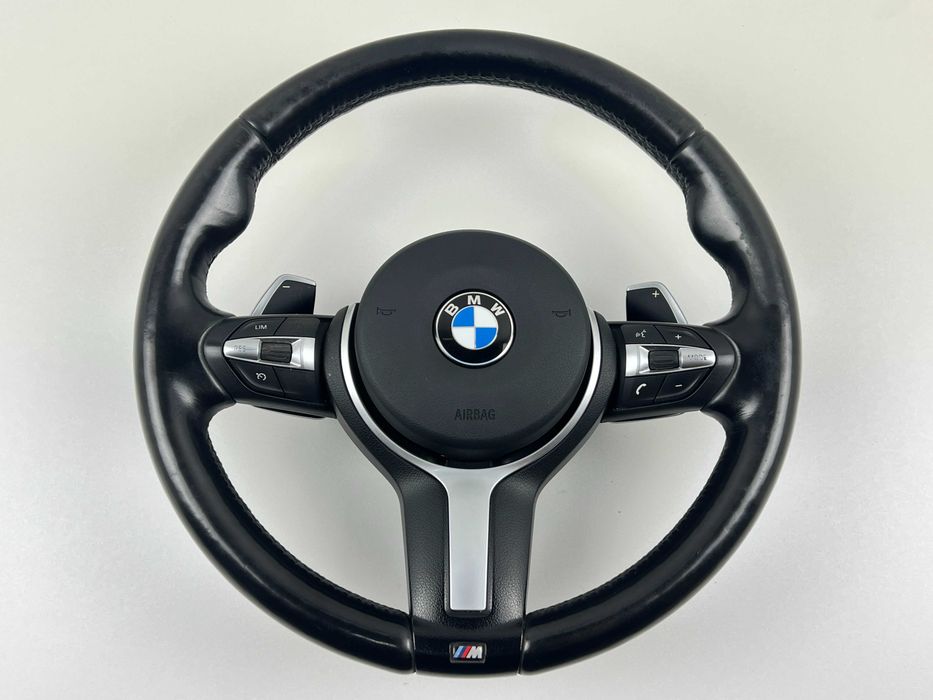 Руль М BMW X5 F15 F16 М кермо БМВ Х5 Ф15 Ф16 с лепестками подогрев