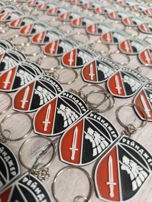 3d друк деталей, фігурок, брелок, статуетки Кропивницький