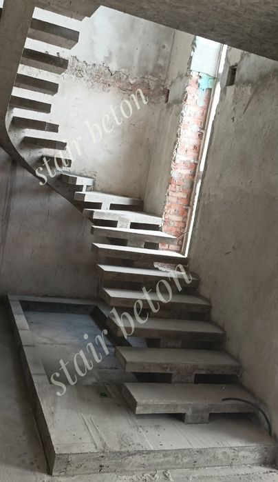 Виготовлення бетонних сходів