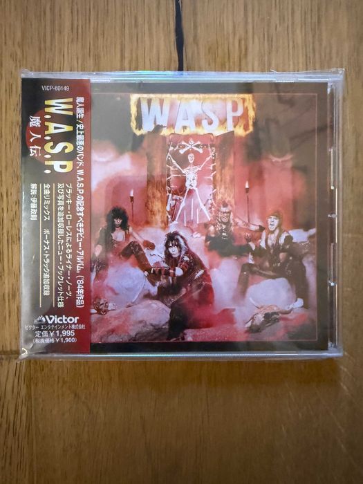 W.A.S.P.- WASP wydanie japońskie z Obi Unikat ! CD