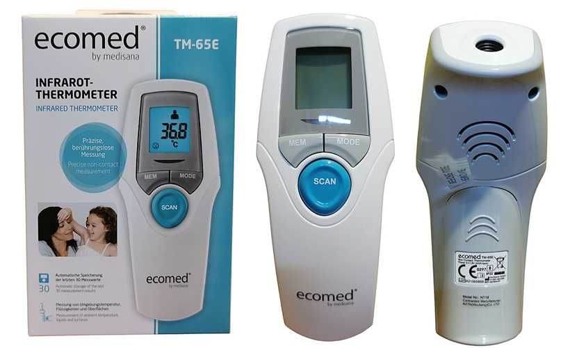 Termometr Medisana TM 65E Ecomed bezdotykowy do ciała i przedmiotów