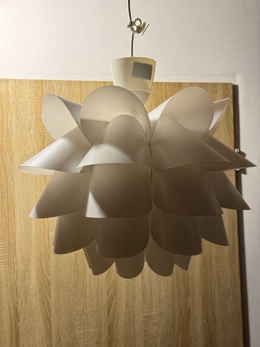 Ikea Knappa Lampa wisząca  biała