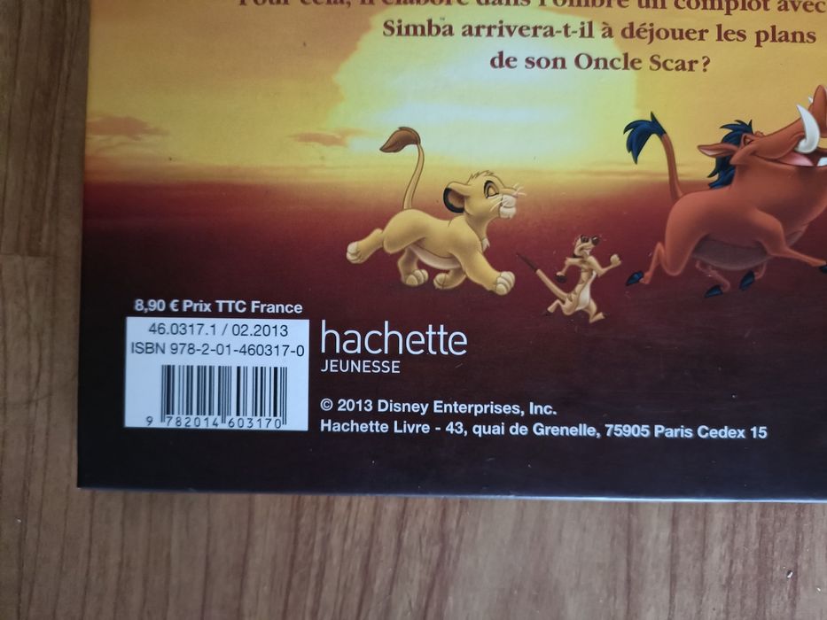 Grandes clássicos da Disney: O Rei Leão (Totalmente em Francês)