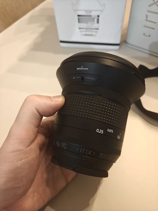 Lente Irix 15mm f/2.4 Firefly EF mount