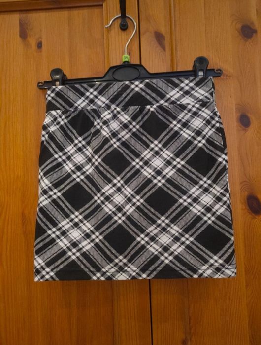 Spódnica elegancka w kratę