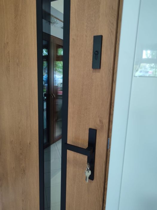 Drzwi zewnętrzne,stalowe,ciepłe gr.68mm 80lewe winchest