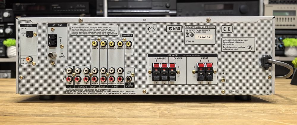 Ресивер Sony STR-DE 485/8Ω