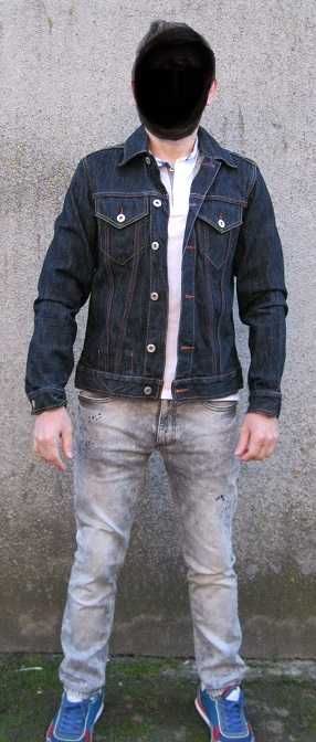 JEDYNA jak NOWA kurtka KATANA bluza SEAN JOHN vintage M/L diesel LEVIS
