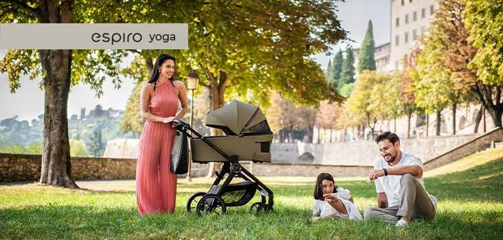Wózek Wielofunkcyjny 2w1 Espiro Yoga 2025 Lekki Na Każdy Teren