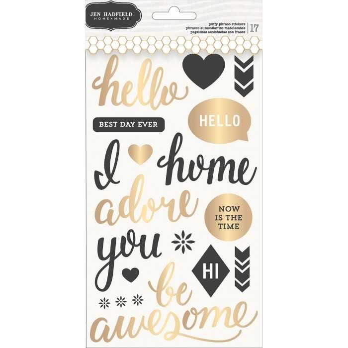 Autocolantes com relevo para Scrapbooking - Cottage Living