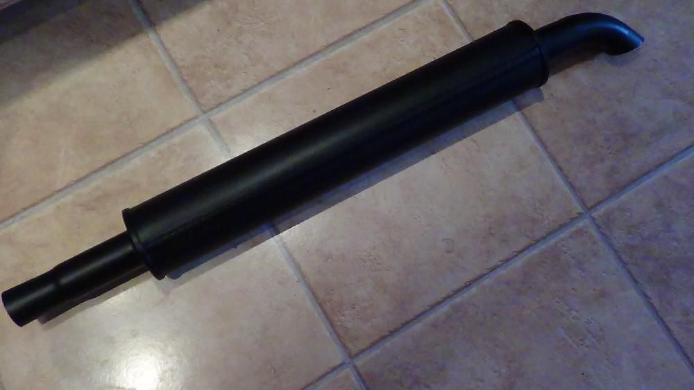 Tłumik Ursus C330/C360 krótki gięty wydech