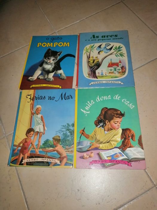 Livros antigos Anita Verbo Infantil