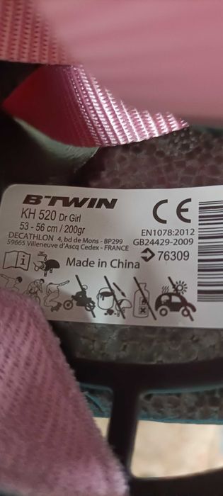 Capacete de bicicleta para meninas