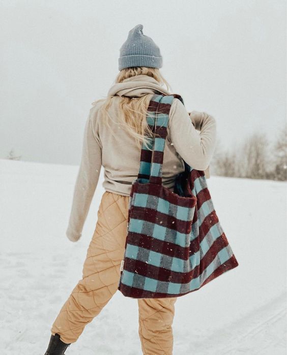 Saco STUDIO NOOS  almofadado em lã