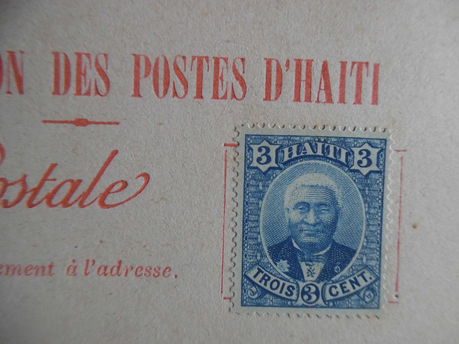 Selos Haiti - Clássico em estado NOVO postal de correio