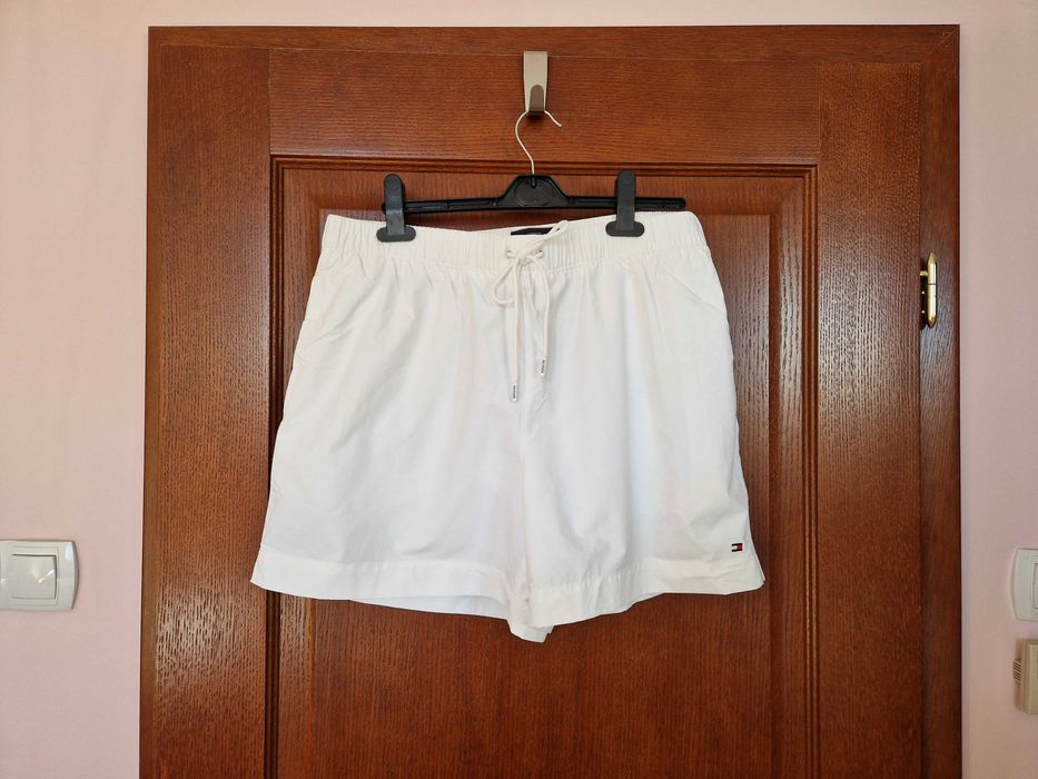 Nowe białe spodenki szorty kąpielowe męskie Tommy Hilfiger rozmiar XL
