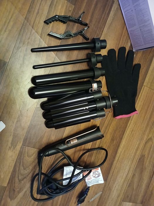 BESTOPE PRO Lokówka do włosów 3 beczki, 5 w 1