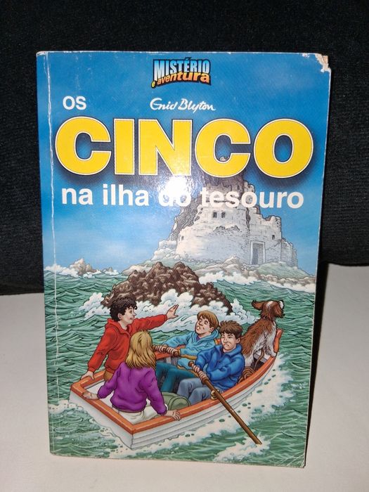 Livros antigos Os Cinco