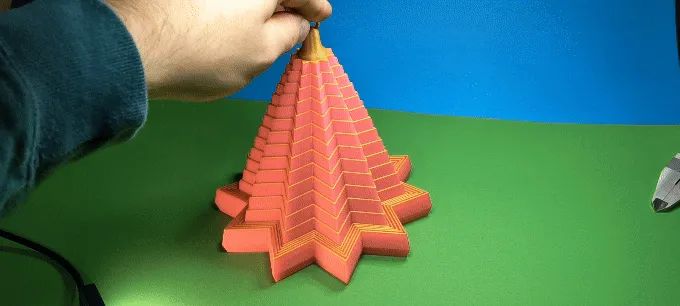 Pinheiro de Natal Pop-Up Fidget Ornament